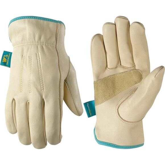 Wells Lamont Women's Water-Resistant Leather Work Gloves | Puncture Resistant - Picture 7 of 7